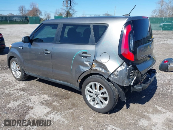 2018 Kia Soul + with VIN KNDJP3A50J7600134, listed as a IAAI auction lot 41812820 with 91,831 mi miles and . Bid and sale history available at DreamBid. Image 3.