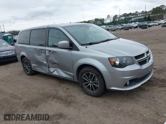 2019 Dodge Grand Caravan GT with VIN 2C4RDGEG0KR640664, listed as a IAAI auction lot 42002230 with 73,591 mi miles and . Bid and sale history available at DreamBid. Image 1.