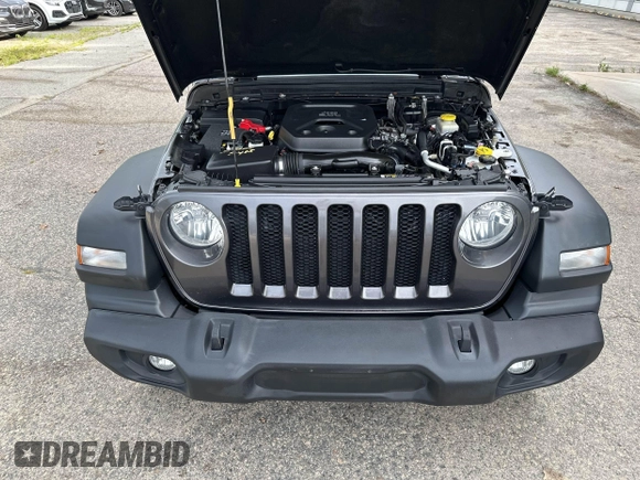 2018 Jeep Wrangler Unlimited Sport S with VIN 1C4HJXDN8JW260675, listed as a IAAI auction lot 42748800 with 179,100 mi miles and . Bid and sale history available at DreamBid. Image 10.