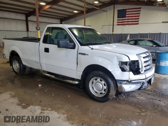 2011 Ford F-150 XL with VIN 1FTNF1CF0BKD36006, listed as a Copart auction lot 47187975 with 141,090 mi miles and Salvage Title. Bid and sale history available at DreamBid. Image 4.