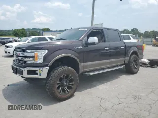 2018 Ford F-150 XL with VIN 1FTEW1E50JKE22094, listed as a Copart auction lot 59440885 with 42,214 mi miles and Salvage title. Bid and sale history available at DreamBid. Image 1.