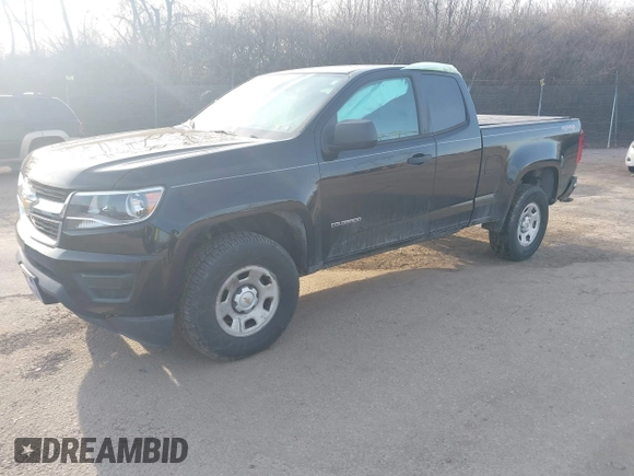 2020 Chevrolet Colorado 4WD Work Truck with VIN 1GCHTBEA9L1214443, listed as a IAAI auction lot 41563832 with 76,099 mi miles and . Bid and sale history available at DreamBid. Image 18.