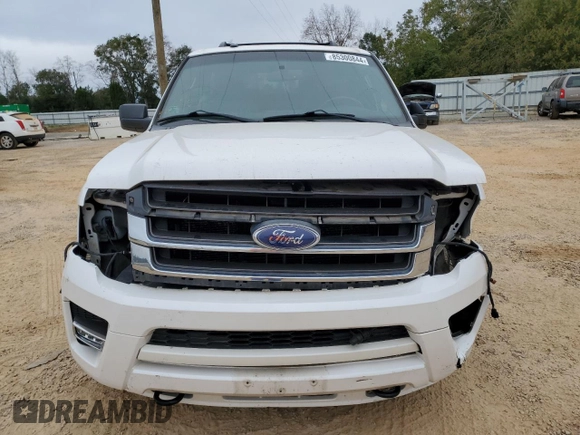 2015 Ford Expedition Max XLT with VIN 1FMJK1JT4FEF30430, listed as a Copart auction lot 52819195 with 142,059 mi miles and Salvage title. Bid and sale history available at DreamBid. Image 5.