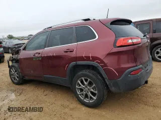 2018 Jeep Cherokee Latitude Plus with VIN 1C4PJLLBXJD615689, listed as a Copart auction lot 44822955 with 54,412 mi miles and Salvage Title. Bid and sale history available at carsss.com. Image 2.