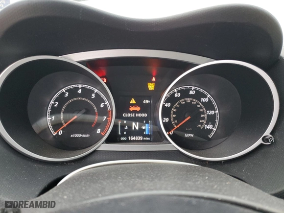 2012 Mitsubishi Outlander SE with VIN JA4AS3AW5CU002014, listed as a Copart auction lot 89164345 with 164,839 mi miles and Salvage Title. Bid and sale history available at carsss.com. Image 9.