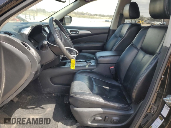 2017 Nissan Pathfinder SL with VIN 5N1DR2MM4HC691314, listed as a Copart auction lot 52129145 with 106,192 mi miles and Salvage Title. Bid and sale history available at carsss.com. Image 7.