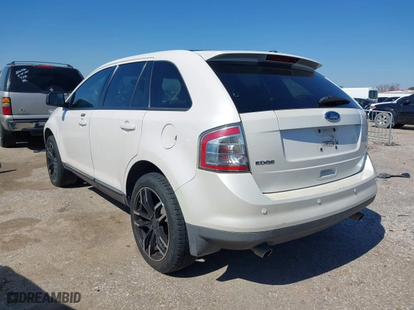 2009 Ford Edge SEL with VIN 2FMDK38C79BA62188, listed as a IAAI auction lot 41605010 with 180,555 mi miles. Bid and sale history available at carsss.com. Image 3.