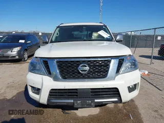 2020 Nissan Armada Platinum with VIN JN8AY2NF2L9361725, listed as a IAAI auction lot 41402106 with Not Provided miles. Bid and sale history available at carsss.com. Image 12.
