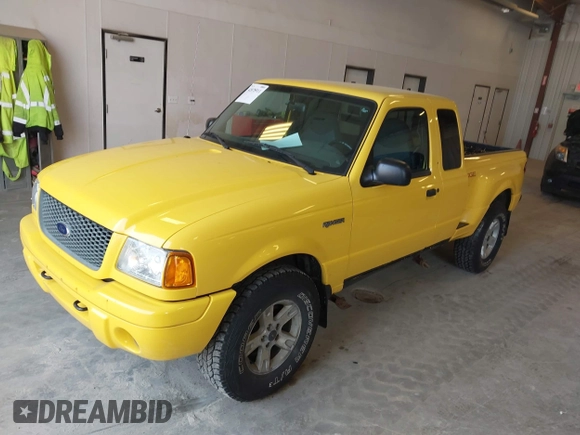 2002 Ford Ranger XL Fleet with VIN 1FTZR45E02PA90348, listed as a IAAI auction lot 42078911 with 176,411 mi miles. Bid and sale history available at carsss.com. Image 2.