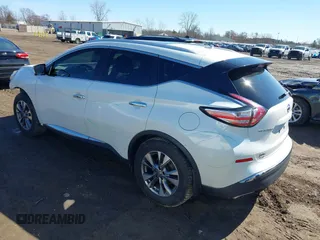 2016 Nissan Murano S with VIN 5N1AZ2MH9GN135072, listed as a IAAI auction lot 41822168 with 79,379 mi miles and . Bid and sale history available at DreamBid. Image 3.