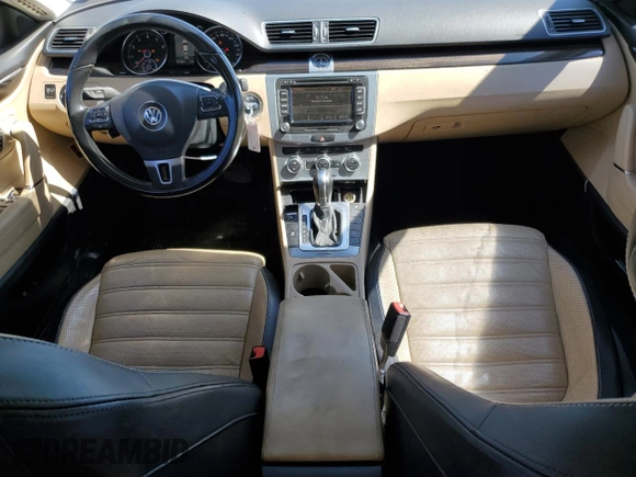 2013 Volkswagen CC VR6 Executive 4Motion with VIN WVWGU7AN5DE567352, listed as a Copart auction lot 44804005 with 177,591 mi miles and Salvage Title. Bid and sale history available at carsss.com. Image 8.