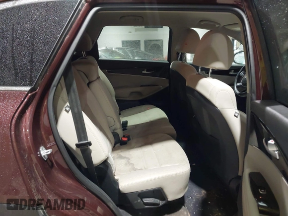 2019 Kia Sorento L with VIN 5XYPG4A34KG548624, listed as a IAAI auction lot 42020831 with 124,226 mi miles. Bid and sale history available at carsss.com. Image 8.