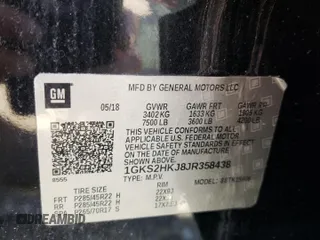 2018 GMC Yukon XL Denali with VIN 1GKS2HKJ8JR358438, listed as a Copart auction lot 69838364 with 47,198 mi miles and Salvage Title. Bid and sale history available at carsss.com. Image 13.
