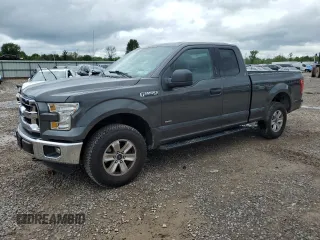 2017 Ford F-150 XL with VIN 1FTEX1EP0HFC32474, listed as a Copart auction lot 63428025 with 97,151 mi miles and Salvage title. Bid and sale history available at DreamBid. Image 1.