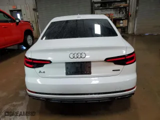 2019 Audi A4 Premium with VIN WAUDNAF43KN018742, listed as a Copart auction lot 89281605 with 60,274 mi miles and Salvage Title. Bid and sale history available at carsss.com. Image 6.