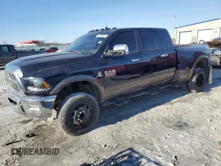 2018 Ram 3500 Laramie with VIN 3C63RRML5JG373731, listed as a Copart auction lot 41849925 with 147,461 mi miles and Salvage Title. Bid and sale history available at carsss.com. Image 1.
