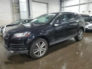 2010 Audi Q7 Premium Plus with VIN WA1LYAFE3AD006412, listed as a Copart auction lot 53726555 with 140,747 mi miles and Salvage title. Bid and sale history available at DreamBid. Image 1.