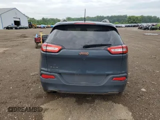 2016 Jeep Cherokee Altitude with VIN 1C4PJMCB0GW348615, listed as a Copart auction lot 61194105 with 124,840 mi miles and Salvage title. Bid and sale history available at DreamBid. Image 6.