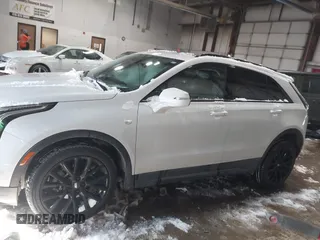 2023 Cadillac XT4 AWD Sport with VIN 1GYFZFR42PF111269, listed as a IAAI auction lot 41614455 with 21,866 mi miles. Bid and sale history available at carsss.com. Image 14.