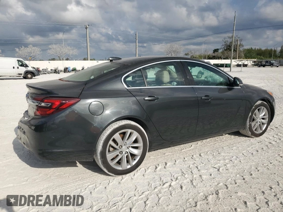 2015 Buick Regal with VIN 2G4GV5EK2F9177201, listed as a Copart auction lot 55065655 with 110,042 mi miles and Salvage title. Bid and sale history available at DreamBid. Image 3.