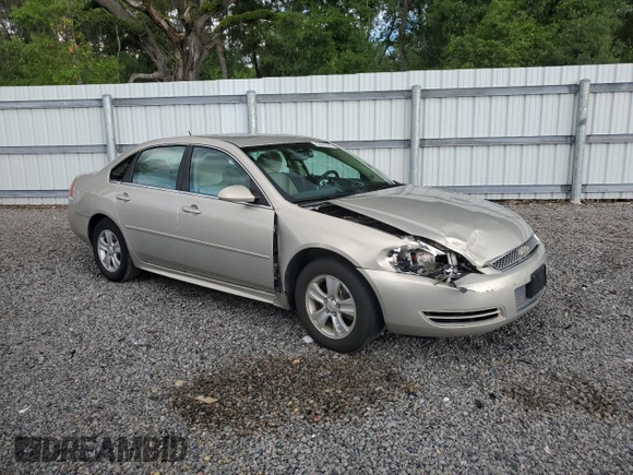 2012 Chevrolet Impala LS Retail with VIN 2G1WA5E39C1207446, listed as a Copart auction lot 56841685 with 89,128 mi miles and Salvage title. Bid and sale history available at DreamBid. Image 4.