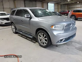 2016 Dodge Durango Citadel Anodized Platinum with VIN 1C4SDJET9GC459090, listed as a IAAI auction lot 41991478 with 115,924 mi miles and . Bid and sale history available at DreamBid. Image 1.