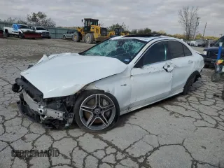 2020 Mercedes-Benz C 43 AMG z VIN 55SWF6EB7LU333645, wystawiony jako Copart lot #78242914 z przebiegiem Nie podano mil oraz Szkoda całkowita • Salvage title. Historia ofert i sprzedaży dostępna na DreamBid. Obrazek 1.