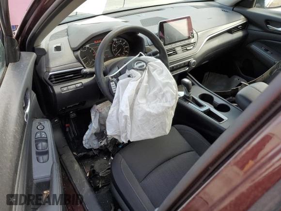 2025 Nissan Altima SV with VIN 1N4BL4DV4SN301573, listed as a Copart auction lot 54365315 with 14,109 mi miles and Salvage Title. Bid and sale history available at DreamBid. Image 8.