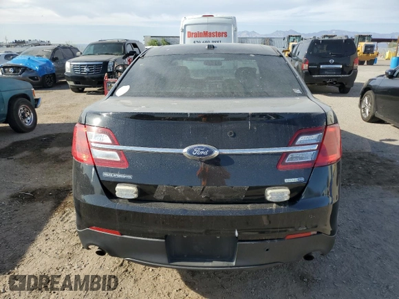 2019 Ford Police Interceptor Sedan with VIN 1FAHP2MK4KG103458, listed as a Copart auction lot 52939635 with 55,296 mi miles and Salvage Title. Bid and sale history available at carsss.com. Image 6.