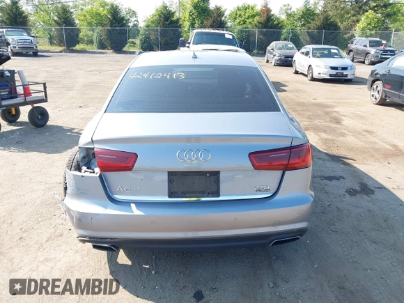 2017 Audi A6 Premium with VIN WAUF8AFC6HN078756, listed as a IAAI auction lot 42412413 with 149,930 mi miles and . Bid and sale history available at DreamBid. Image 17.