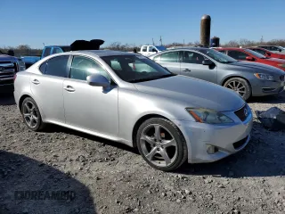 2007 Lexus IS with VIN JTHBK262372045115, listed as a Copart auction lot 46284455 with 166,463 mi miles and Clean Title. Bid and sale history available at carsss.com. Image 4.