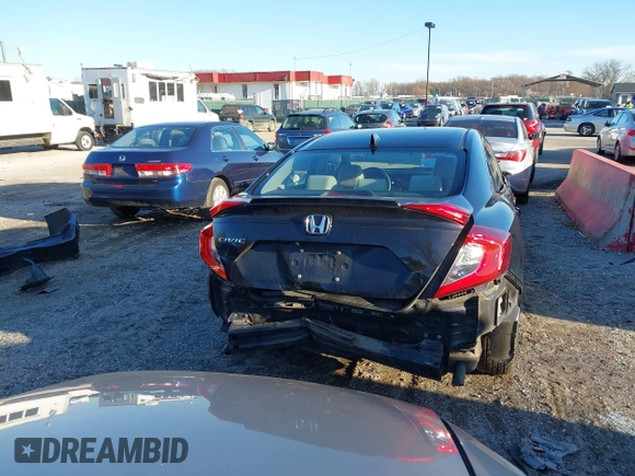 2017 Honda Civic Sedan EX-T with VIN 19XFC1E35HE030656, listed as a IAAI auction lot 38313363 with 128,344 mi miles. Bid and sale history available at carsss.com. Image 17.