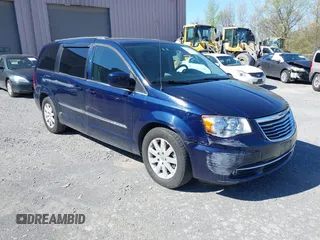 2014 Chrysler Town & Country Touring with VIN 2C4RC1BG5ER365110, listed as a IAAI auction lot 42138323 with 127,424 mi miles. Bid and sale history available at carsss.com. Image 1.