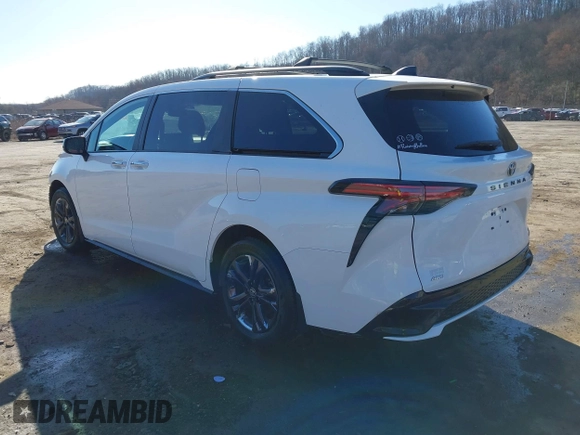 2024 Toyota Sienna XSE z VIN 5TDDSKFC6RS127029, wystawiony jako IAAI lot #41890462 z przebiegiem 36 947 mil mil oraz . Historia ofert i sprzedaży dostępna na DreamBid. Obrazek 3.