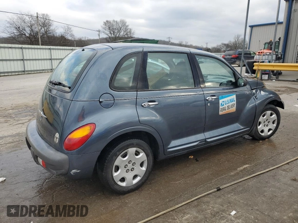 2003 Chrysler PT Cruiser z VIN 3C4FY48B33T502329, wystawiony jako Copart lot #45404745 z przebiegiem 108 589 mil mil oraz Szkoda całkowita • Salvage title. Historia ofert i sprzedaży dostępna na DreamBid. Obrazek 3.