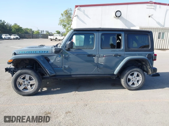 2024 Jeep Wrangler Rubicon with VIN 1C4RJXR67RW149021, listed as a IAAI auction lot 42510809 with 10,722 mi miles and . Bid and sale history available at DreamBid. Image 14.