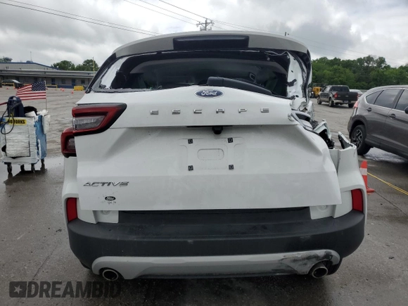2024 Ford Escape Active с VIN 1FMCU0GN4RUB27306, выставлен на аукционе Copart как лот 55352785 с пробегом 12 476 миль миль и Списание • Salvage title. История ставок и продаж доступна на DreamBid. Изображение 6.