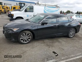 2024 Acura Integra with VIN 19UDE4H28RA006119, listed as a Copart auction lot 45034495 with 10,852 mi miles and Salvage Title. Bid and sale history available at carsss.com. Image 1.