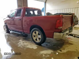 2012 Ram 1500 ST with VIN 1C6RD6FP1CS148080, listed as a Copart auction lot 60081415 with 160,985 mi miles and Salvage title. Bid and sale history available at DreamBid. Image 2.