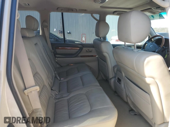 2004 Lexus LX 470 z VIN JTJHT00W743547721, wystawiony jako Copart lot #43739705 z przebiegiem 231 378 mil mil oraz Szkoda całkowita • Salvage title. Historia ofert i sprzedaży dostępna na DreamBid. Obrazek 11.