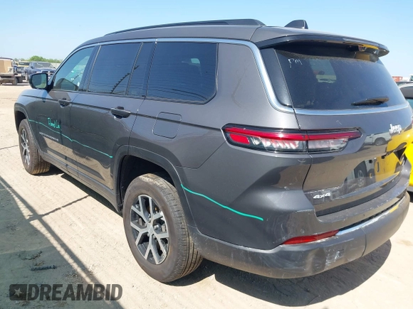 2024 Jeep Grand Cherokee Limited with VIN 1C4RJKBG5R8603504, listed as a IAAI auction lot 41993298 with 33,670 mi miles and . Bid and sale history available at DreamBid. Image 3.