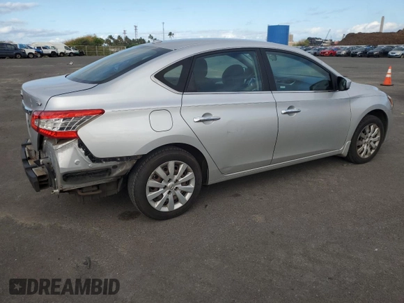 2015 Nissan Sentra SV with VIN 3N1AB7AP9FY286709, listed as a Copart auction lot 41843985 with 85,237 mi miles and Salvage Title. Bid and sale history available at DreamBid. Image 3.