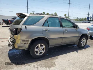 2003 Lexus RX 300 with VIN JTJGF10U430153066, listed as a Copart auction lot 57409455 with 152,343 mi miles and Salvage title. Bid and sale history available at DreamBid. Image 3.