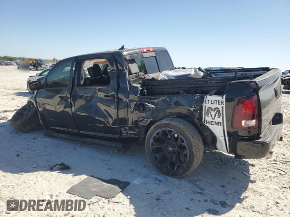 2016 Ram 1500 Sport с VIN 1C6RR7MT2GS311722, выставлен на аукционе Copart как лот 56405315 с пробегом 177 706 миль миль и Списание • Salvage title. История ставок и продаж доступна на DreamBid. Изображение 2.