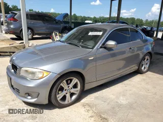 2012 BMW 1 Series 128i with VIN WBAUP9C52CVL91679, listed as a Copart auction lot 64944575 with 118,640 mi miles and Clean title. Bid and sale history available at DreamBid. Image 1.