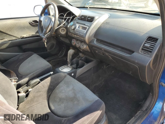 2007 Honda Fit Sport with VIN JHMGD38657S049365, listed as a Copart auction lot 71821854 with 193,150 mi miles and Salvage Title. Bid and sale history available at carsss.com. Image 7.