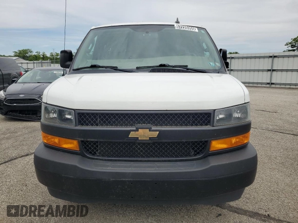 2020 Chevrolet Express Cargo with VIN 1GCWGAFP4L1248766, listed as a Copart auction lot 57220355 with 129,880 mi miles and Clean title. Bid and sale history available at DreamBid. Image 5.