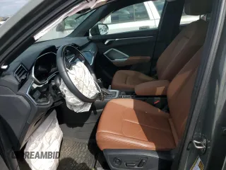 2021 Audi Q3 S line Premium Plus with VIN WA1EECF39M1153500, listed as a Copart auction lot 47378933 with 26,143 mi miles. Bid and sale history available at carsss.com. Image 7.
