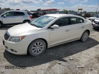 2013 Buick LaCrosse Leather with VIN 1G4GC5ER0DF150795, listed as a Copart auction lot 56033205 with 123,930 mi miles and Salvage title. Bid and sale history available at DreamBid. Image 1.