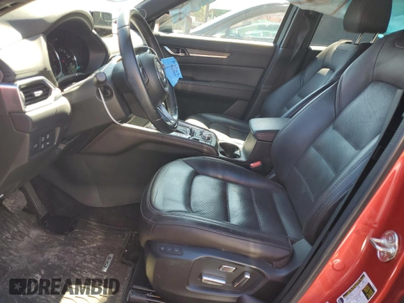 2019 Mazda CX-5 Signature with VIN JM3KFBEY2K0629688, listed as a Copart auction lot 49544295 with 51,261 mi miles and Salvage Title. Bid and sale history available at carsss.com. Image 7.